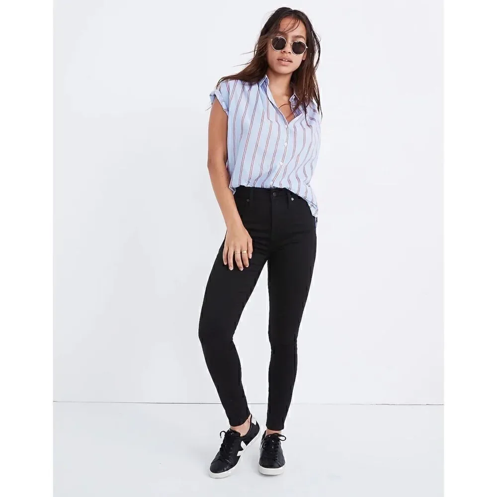 NWT Madewell Curvy High-Rise Skinny Jeans in Carbondale Wash, Size 23